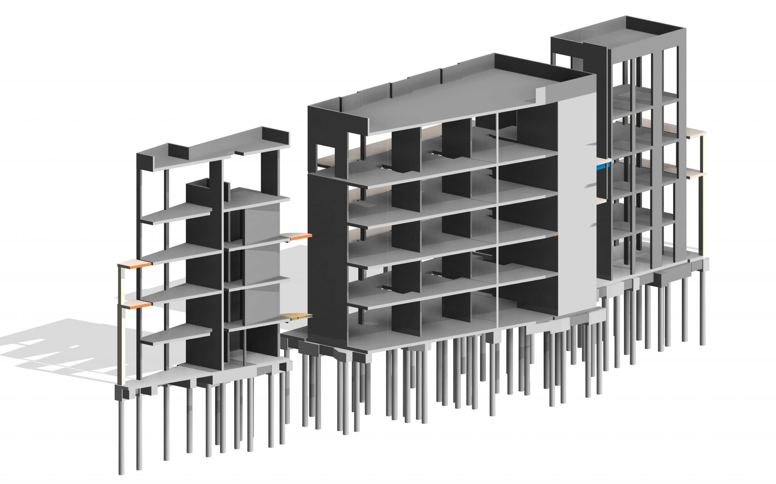 BIM structural design for Frampton Arms project
