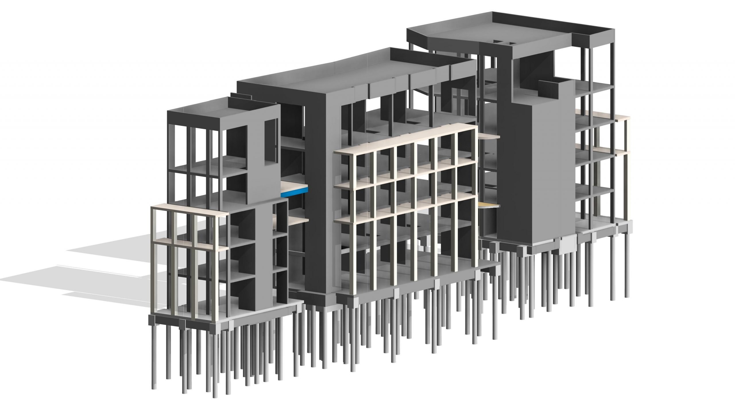 BIM structural design for Frampton Arms project