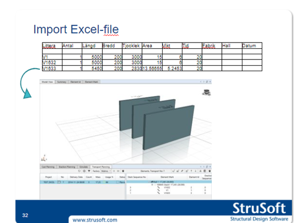 Import Excel file function IMPACT