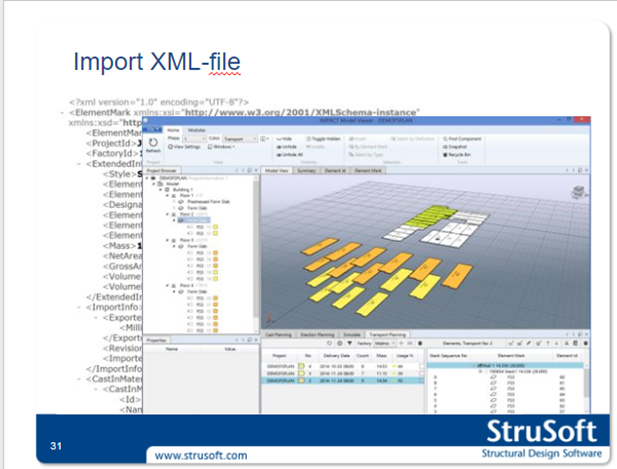 Import XML file in IMPACT