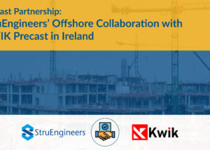 StruEngineers Offshore Collaboration with KWIK Precast Precast partnership image representing StruEngineers & Kwik