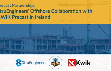 StruEngineers Offshore Collaboration with KWIK Precast Precast partnership image representing StruEngineers & Kwik
