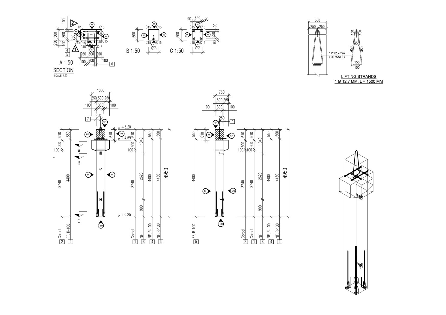 Column design FABRICATION Shop drawings by StruEngineers Column design FABRICATION Shop drawings by StruEngineers
