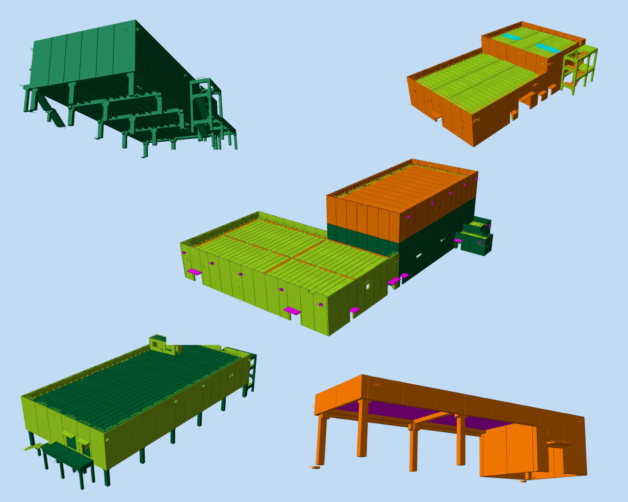 Precision Precast Engineering for a Multi Building Commercial Complex designed by StruEngineers