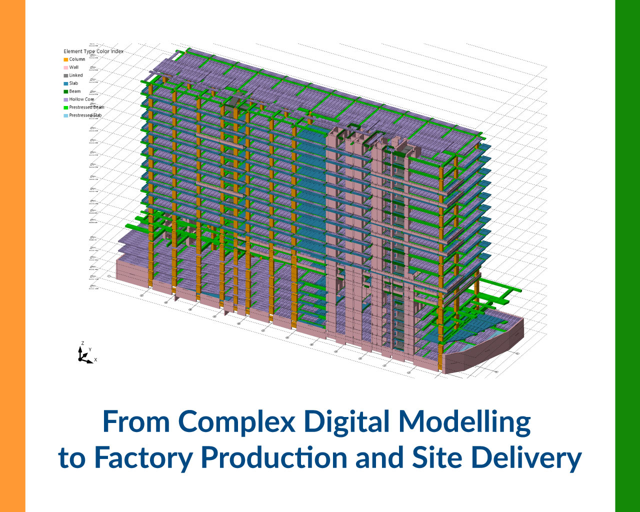 Precast Detailing Services in India M81 Case Study 1 Precast detailing services in India