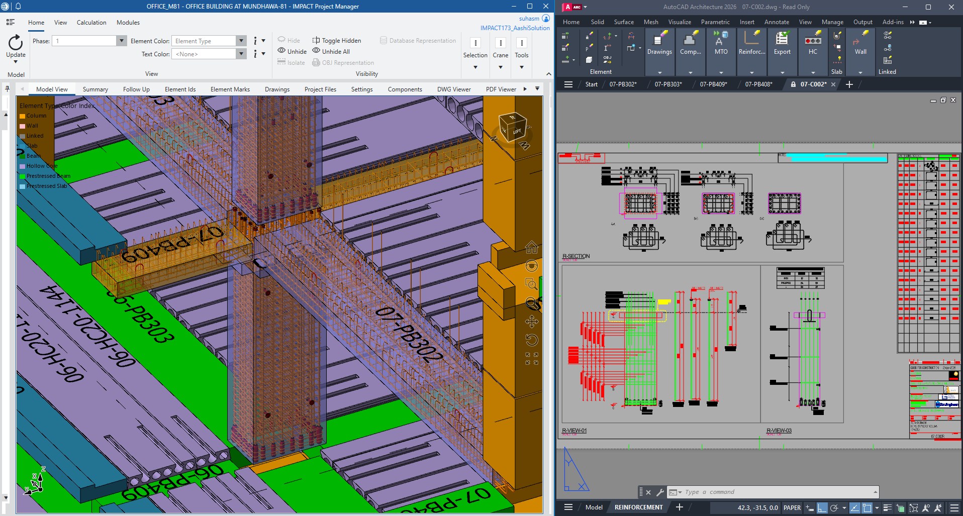 Reinforcement and Shop Drawing